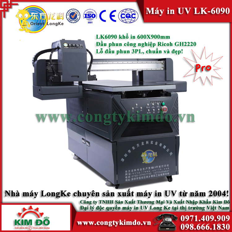 Máy in UV LK-6090 Pro